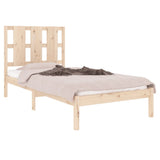 Bed Frame without Mattress 100x200 cm Solid Wood Pine 3105590