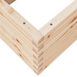 Garden Planter 110x60x46 cm Solid Wood Pine 3282459