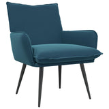 Armchair Blue Velvet 42047732