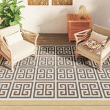 Indoor & Outdoor Rug Short Pile Multicolour 190x300 cm 4007224