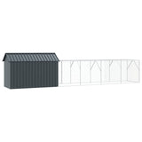 Bird Cage Anthracite 619 x 111 x 142 cm Galvanised Steel 3325149
