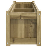 Garden Planter 150x31x31 cm Impregnated Wood Pine 837482