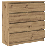 Sideboard Artisan Oak 100x35x99 cm Engineered Wood 3328497