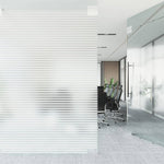 Window Films Frosted Stripes Design PVC 3206467