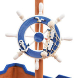 Sandbox Pirate Ship Firwood 190x94.5x101 cm 92171