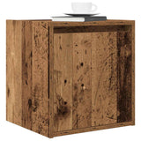 ZNTS Wall-Mounted Bedside Cabinets 2 pcs Old Wood 38x34x40 cm 861244