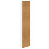 CD Cabinet White 33 x 23.5 x 175 cm Engineered Wood 8012642