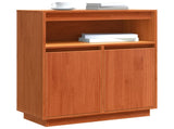 Sideboard Wax Brown 70 x 34 x 80 cm Solid Pine Wood 858250