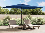 Garden Parasol Azure Polyester 300x200 cm Tiltable 47129