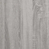 Bookcase 4-Tier Grey Sonoma 100x33x145.5 cm Engineered Wood 837695