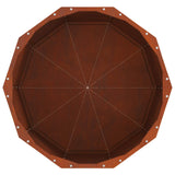 Planter Rusty 60 x 60 x 50 cm Weathering Steel 883765