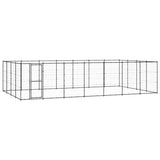 Outdoor Dog Kennel Steel 33.88 m 3082315