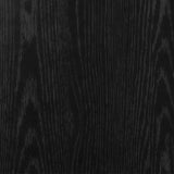 Coffee Table Black Oak 101.5 x 50 x 37 cm Engineered Wood 891193