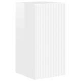 TV Cabinet 8 pcs High Gloss White 3409145