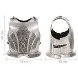 Medieval Knight Body Armour Cuirass Replica LARP Silver Steel 286219
