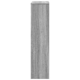 ZNTS Radiator Cover Grey Sonoma 104x20x82 cm Engineered Wood 852740