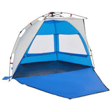 Beach Tent 2-Person Azure Blue Quick Release Waterproof 4005308