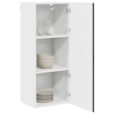 Wall Cabinet PORTO Black 40 x 31 x 100 cm Engineered Wood 885466