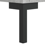 Highboard Concrete Grey 69,5x34x180 cm Engineered Wood 3200069