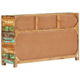 Sideboard 110x30x65 cm Solid Wood Reclaimed 338426