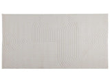 Indoor and Outdoor Rug PALMERAS Cream 240 x 340 cm Polyester 42022576