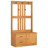 Hall Tree SANDNES 87x40x159.5cm Solid Wood Pine 4010493