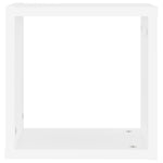 ZNTS Wall Cube Shelves 6 pcs White 30x15x30 cm 807000