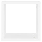 ZNTS Wall Cube Shelves 6 pcs White 30x15x30 cm 807000