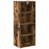 Hanging Cabinet Smoked Oak 40 x 29.5 x 100 cm Engineered Wood 884470