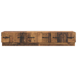 TV Cabinet Old Wood 147 x 34.5 x 27 cm Engineered Wood 895403