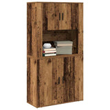 Highboard Old Wood 80 x 33 x 150 cm Engineered Wood 3334336