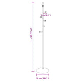 Coat Stand White 177 cm Powder-coated Iron 377086