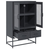 Highboard Anthracite 68x39x111.5 cm Steel 853364