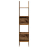 Book Cabinet Old Wood 40 x 35 x 180 cm Engineered Wood 875018