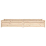 Bed Frame without Mattress with Drawers Small Single 3103453