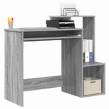 Desk with Drawer Grey Sonoma 106 x 41 x 88.5 cm Engineered Wood 869471