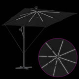 Umbrella Black 249 x 249 x 250 cm Polyester and Aluminium 42003403