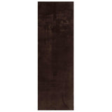Medium Pile Soft and Washable Rug HUARTE Brown 250 x 80 cm 42022465