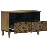 TV Cabinet Brown 70 x 33.5 x 46 cm Solid Mango Wood 4018333