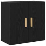 Wall Cabinet Black Oak 60 x 30 x 60 cm Engineered Wood 862799