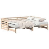 Day bed with Trundle without Mattress 80x200 cm 868188