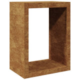 Firewood Rack 60x40x80 cm Weathering Steel 851002