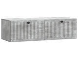 Wall-Mounted TV Cabinet Concrete Grey 78.5 x 31 x 30 cm 898038
