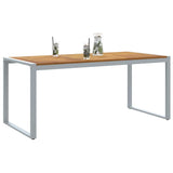 Garden Dining Table Grey 180 x 90 x 75 cm 4010604