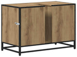 Bathroom Cabinet Artisan Oak 65 x 33 x 60 cm Engineered Wood 883635