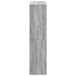 Bookcase Grey Sonoma 100x33x135 cm Engineered Wood 3309389