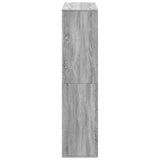 Bookcase Grey Sonoma 100x33x135 cm Engineered Wood 3309389