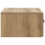 Wall-Mounted Bedside Cabinet 2 pcs Artisan Oak Engineered Wood 898124