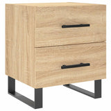 Bedside Cabinet Sonoma Oak 40x35x47.5 cm Engineered Wood 827362