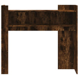 Console Table Smoked Oak 100x35x90 cm Engineered Wood 848469